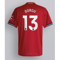 Manchester United Patrick Dorgu #13 Domáci futbalový dres 2025-26 Krátky Rukáv